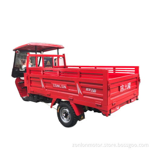 Tuktuk Tricycle with driver's cab for transportation